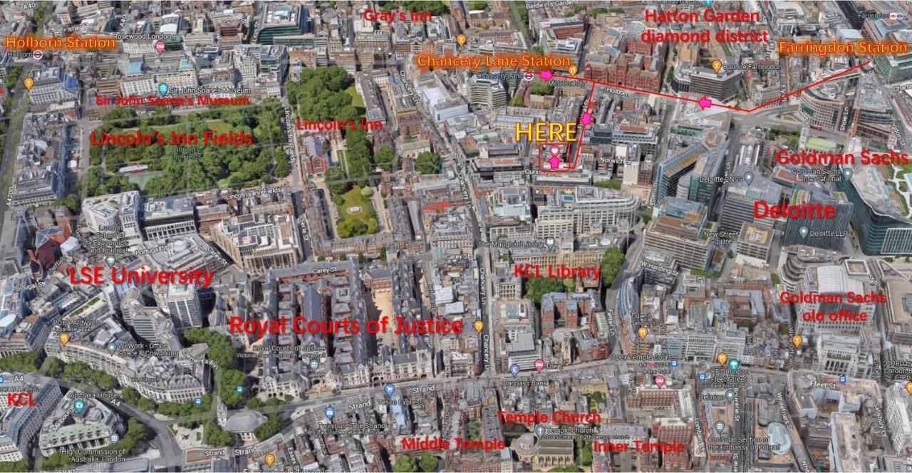 Superior Entire Apartment Between St Pauls Cathedral And Covent Garden Londýn Exteriér fotografie